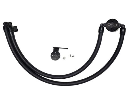 J&L 17-22 Ford F-250 6.2L 7.3L Passenger Side Oil Separator 3.0 - Black Anodized Sale