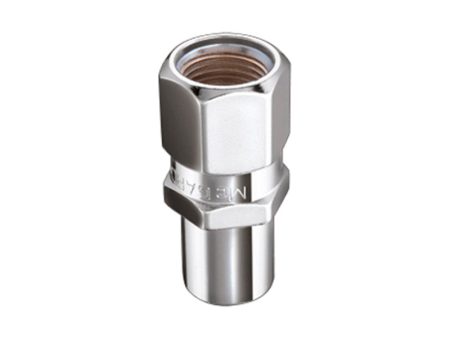 McGard Hex Lug Nut (Drag Racing Reg. Shank) 7 16-20   13 16 Hex   1.86in. L (Box of 100) - Chrome Hot on Sale