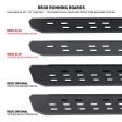 Go Rhino RB30 Slim Line Running Boards 73in. - Tex. Blk (Boards ONLY Req. Mounting Brackets) For Discount