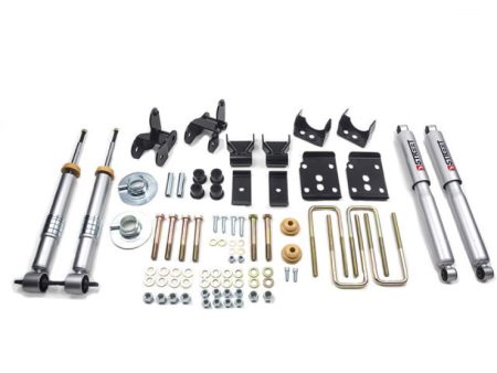 Belltech Complete Lowering Kit for 2015+ Ford F-150 (Ext Crew Cab-Short Bed 2wd 4wd) Front and Rear Hot on Sale