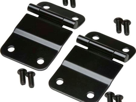 Kentrol 76-86 Jeep CJ7 Tailgate Hinge Pair - Powdercoat Black For Sale