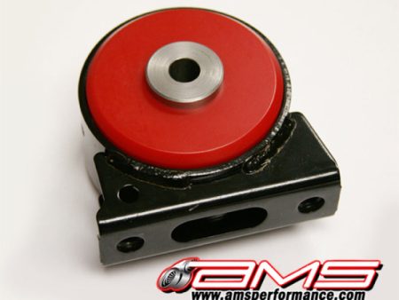 AMS Performance 08-15 Mitsubishi EVO X   Ralliart Front Lower Motor Mount Insert - Red Race on Sale