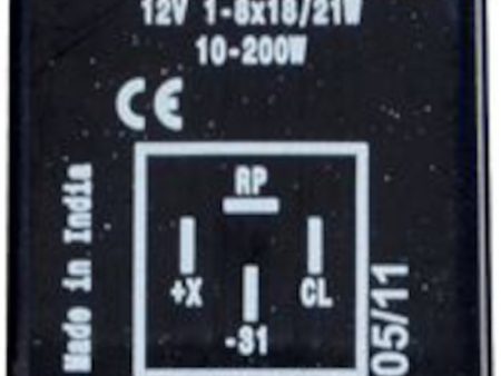 Hella Flasher 12V 4 Pin Bkt 10200W Sale