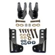 Synergy 07-18 JeepWrangler JK JKU Front Lower Shock Extension Brackets Hot on Sale