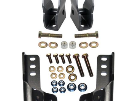 Synergy 07-18 JeepWrangler JK JKU Front Lower Shock Extension Brackets Hot on Sale