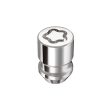 McGard Wheel Lock Nut Set - 5pk. (Cone Seat) M12X1.5   13 16 Hex   1.28in. Length - Chrome Fashion