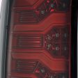 AlphaRex 14-18 Chevrolet Silverado 1500 PRO-Series LED Tail Lights Red Smoke Fashion