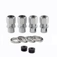 McGard Hex Lug Nut (Drag Racing Short Shank) 1 2-20   13 16 Hex   1.6in. Length (4-Pack) - Chrome Online now