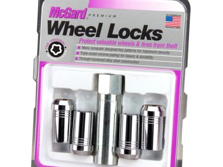 McGard Wheel Lock Nut Set - 4pk. (Tuner   Cone Seat) M14X1.5   22mm Hex   1.648in. Length - Chrome For Discount