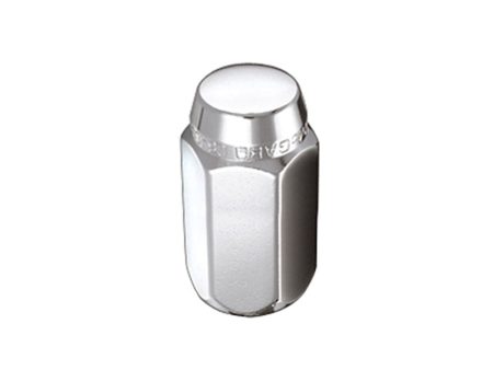 McGard Hex Lug Nut (Cone Seat) M12X1.25   13 16 Hex   1.28in. Length (4-Pack) - Chrome Online Sale