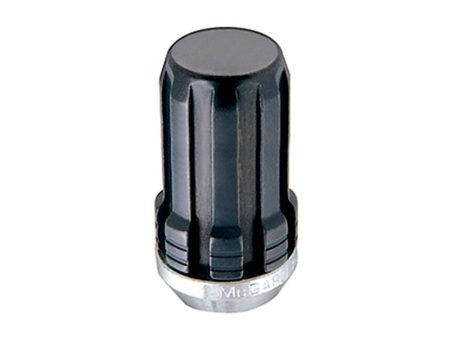 McGard SplineDrive Lug Nut (Cone Seat) 1 2-20   1.60in. Length (Box of 50) - Black (Req. Tool) on Sale