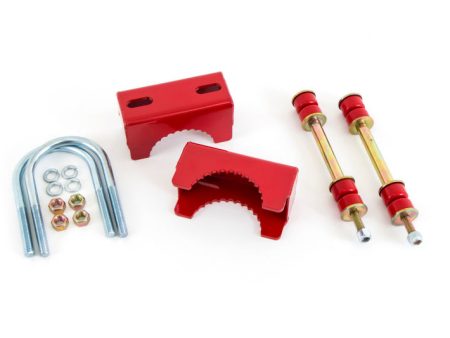 UMI Performance Aftermarket Rear End Sway Bar Installation Kit- 3-1 4in Axle Tubes Online now