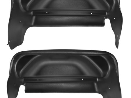 Husky Liners 14-17 GMC Sierra Black Rear Wheel Well Guards Discount