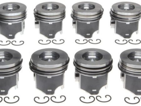 Mahle OE Ford 4.6L PI SOHC 1999-2010 w  PC Prep Coated Skirts Piston Set (Set of 8) on Sale