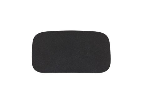 Kentrol 07-18 Jeep Wrangler JK Plate Delete Badge - Textured Black Online now