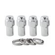 McGard Hex Lug Nut (Long Shank - .946in.) 7 16-20   13 16 Hex   1.85in. Length (4-Pack) - Chrome Online