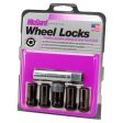 McGard Wheel Lock Nut Set - 5pk. (Tuner   Cone Seat) 1 2-20   13 16 Hex   1.60in. Length - Black Sale