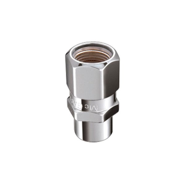 McGard Hex Lug Nut (Drag Racing Short Shank) 7 16-20   13 16 Hex   1.6in. L (Box of 100) - Chrome Sale