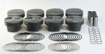 Mahle MS Piston Set GM L92 LS3 377ci 4.070in Bore 3.622stk 6.125in Rod 0.927 Pin 2cc 10.8CR Set of 8 For Sale