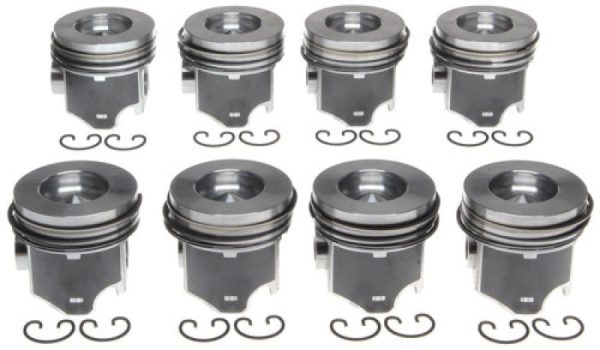 Mahle OE GM 350 Same as 2243556 (Except 8 Pack) .030 Piston Set (Set of 8) For Sale