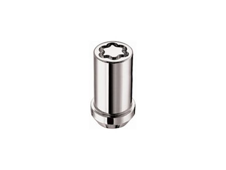 McGard Wheel Lock Nut Set - 4pk. (Tuner   Cone Seat) M14X1.5   1in. Hex   1.935in. Length - Chrome Online