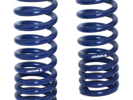 Ridetech 58-64 GM B-Body Big Block StreetGRIP Dual-Rate Front Coil Springs Pair Hot on Sale