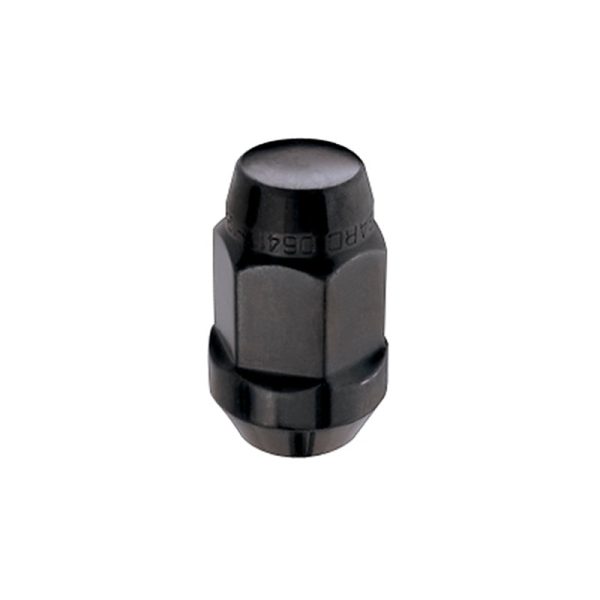 McGard Hex Lug Nut (Cone Seat Bulge Style) 1 2-20   3 4 Hex   1.45in. Length (4-pack) - Black Hot on Sale