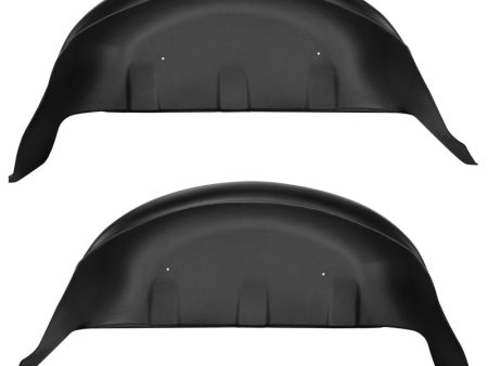 Husky Liners 2017 Ford F-250 Super Duty   2017 Ford F-350 Super Duty Black Rear Wheel Well Guards Fashion