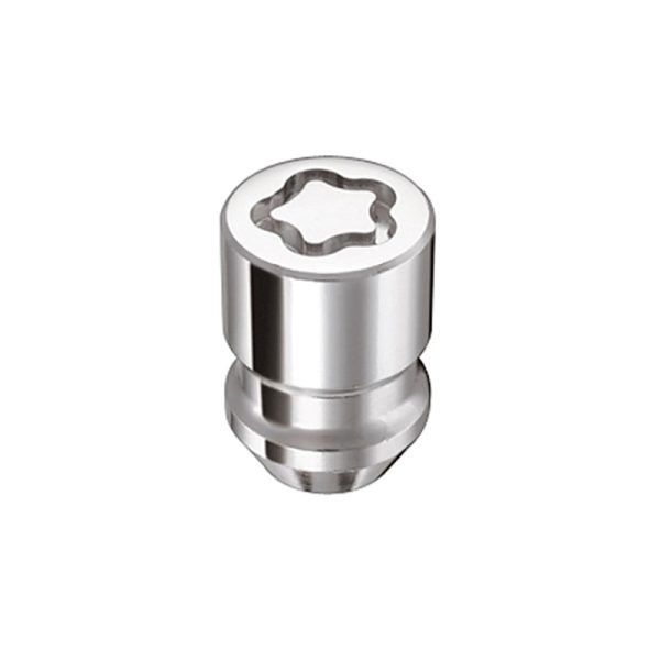 McGard Wheel Lock Nut Set - 5pk. (Cone Seat) M12X1.25   3 4 Hex   1.28in. Length - Chrome Hot on Sale