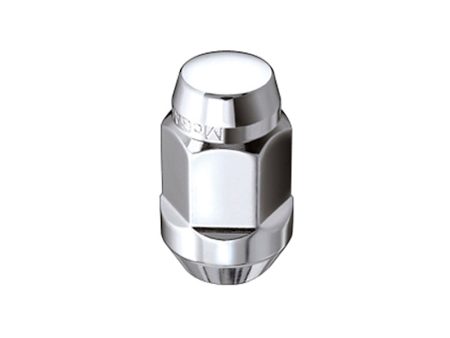 McGard Hex Lug Nut (Cone Seat Bulge Style) 7 16-20   3 4 Hex   1.45in. Length (Box of 100) - Chrome Sale