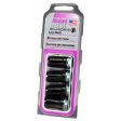 McGard SplineDrive Lug Nut (Cone Seat) M14X1.5   1.648in. Length (4-Pack) - Black (Req. Tool) Sale