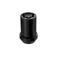 McGard Wheel Lock Nut Set - 4pk. (Tuner   Cone Seat) M12X1.5   13 16 Hex   1.24in. Length - Black Hot on Sale