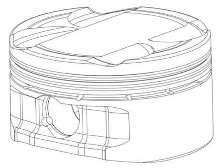 CP Piston Skirt Calico CT-3 Coating (Per Piston - Drop Ship Only) Cheap