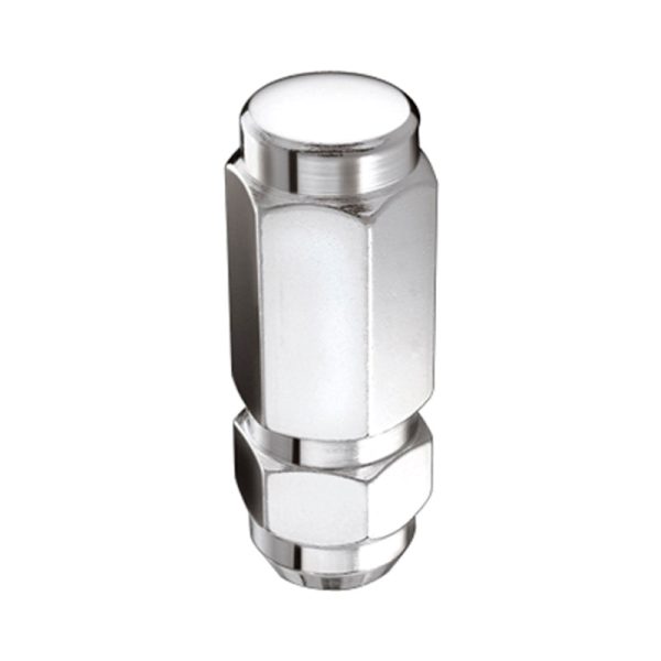 McGard Hex Lug Nut (Cone Seat   Duplex) 1 2-20   7 8 Hex   2.5in. Length (Box of 100) - Chrome Online Hot Sale