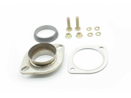 Turbo XS Subaru 3in Downpipe to OEM Catback Adapter w Exhaust Gasket & Donut Gasket For Discount