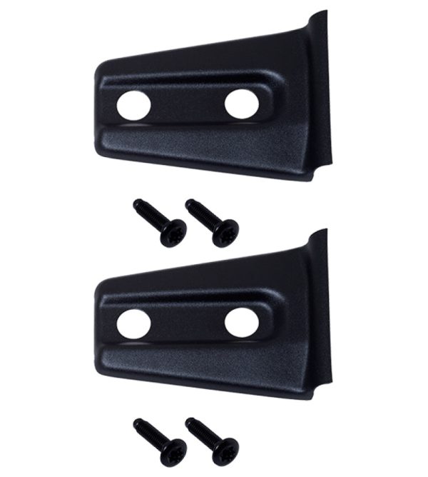 Kentrol 07-18 Jeep Wrangler JK Hood Hinge Overlays Pair- Textured Black on Sale