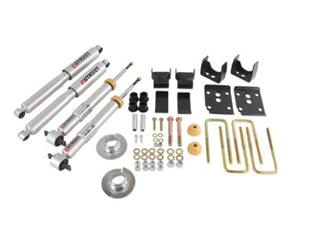 Belltech 2015+ Ford F-150 1-3in Front 5in Rear Lower Kit with SP Shocks on Sale