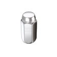 McGard Hex Lug Nut (Cone Seat) M14X1.5   22mm Hex   1.635in. Length (4-Pack) - Chrome Online Hot Sale