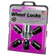 McGard Wheel Lock Nut Set - 5pk. (Cone Seat) 1 2-20   3 4 &13 16 Dual Hex   1.46in. Length - Black For Sale