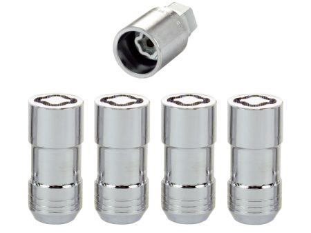 McGard Wheel Lock Nut Set - 4pk. (Cone Seat) M14X1.5   21mm & 22mm Dual Hex   1.965in. L - Chrome Discount