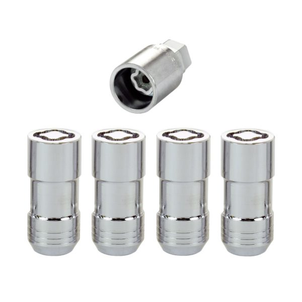 McGard Wheel Lock Nut Set - 4pk. (Cone Seat) M14X1.5   21mm & 22mm Dual Hex   1.965in. L - Chrome Discount