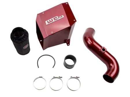 Wehrli 06-07 Duramax LBZ 4in. Intake Kit w  Air Box - Red For Discount