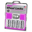 McGard Wheel Lock Nut Set - 4pk. (Cone Seat) 9 16-18   7 8 Hex   1.765in. Length - Chrome Online