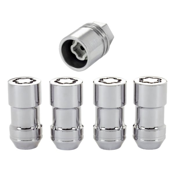 McGard Wheel Lock Nut Set - 4pk. (Cone Seat) 9 16-18   7 8 Hex   1.765in. Length - Chrome Online