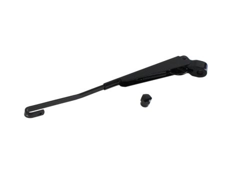 Kentrol 03-06 Jeep Wrangler TJ Rear Wiper Arm Hardtop - Powdercoat Black Online Sale