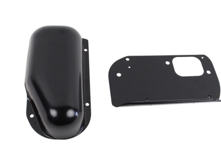 Kentrol 76-86 Jeep Wiper Motor Cover CJ - Powdercoat Black Sale