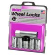 McGard Wheel Lock Nut Set - 5pk. (Cone Seat Tuner) M14X1.5   22mm Hex   1.648in OAL - Chrome on Sale