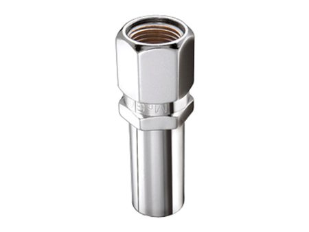 McGard Hex Lug Nut (Drag Racing X-Long Shank) 1 2-20   13 16 Hex   2.475in. L (Box of 100) - Chrome Hot on Sale