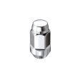 McGard Hex Lug Nut (Cone Seat Bulge Style) M14X1.5   22mm Hex   1.635in. Length (4-Pack) - Chrome Online now