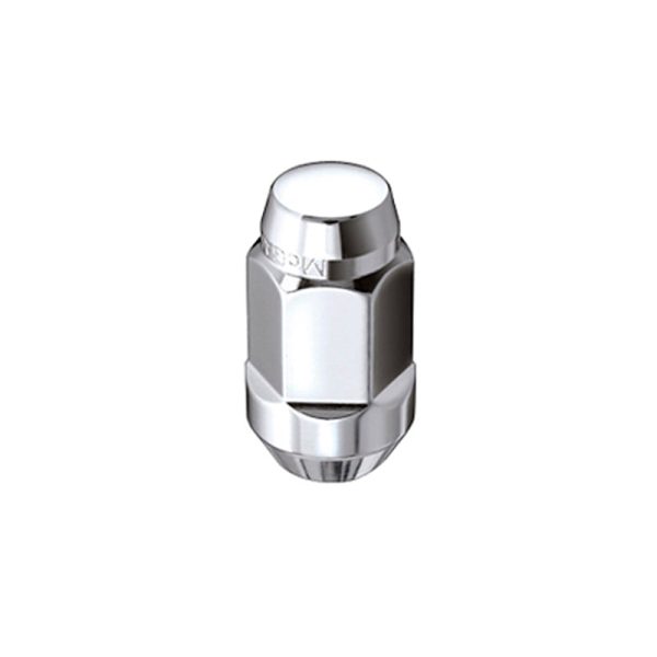 McGard Hex Lug Nut (Cone Seat Bulge Style) M14X1.5   13 16 Hex   1.945in. Length (4-Pack) - Chrome Online